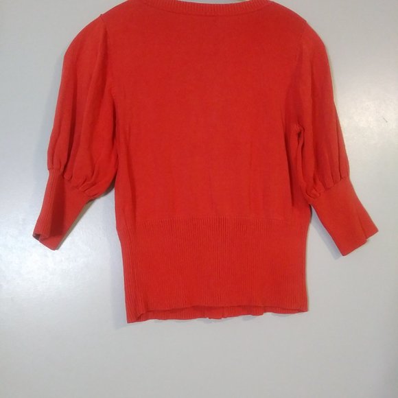 Armani Exchange Orange Cardigan - Picture 2 of 4